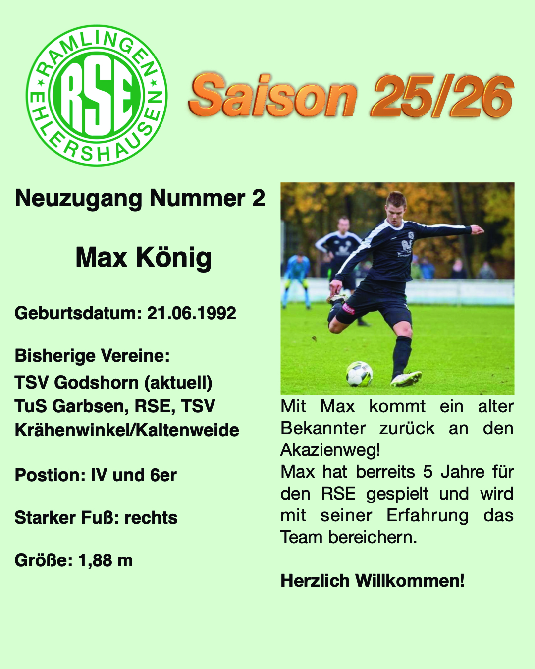 Neuzugang Max König